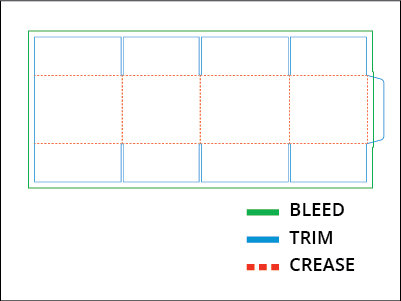 dieline for shipping boxes